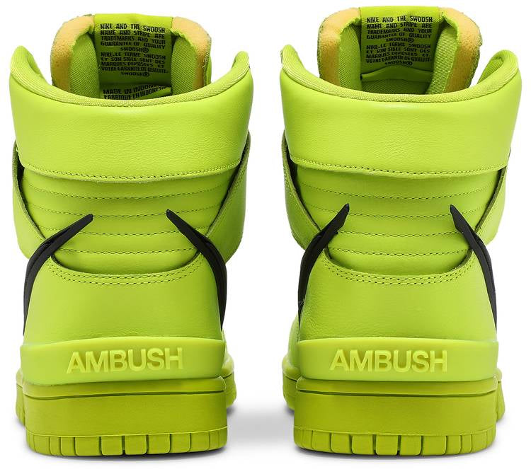 AMBUSH x Dunk High  Flash Lime  CU7544-300